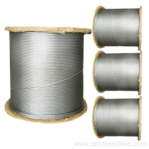 7x19 Dia.5mm Galvanized steel cable